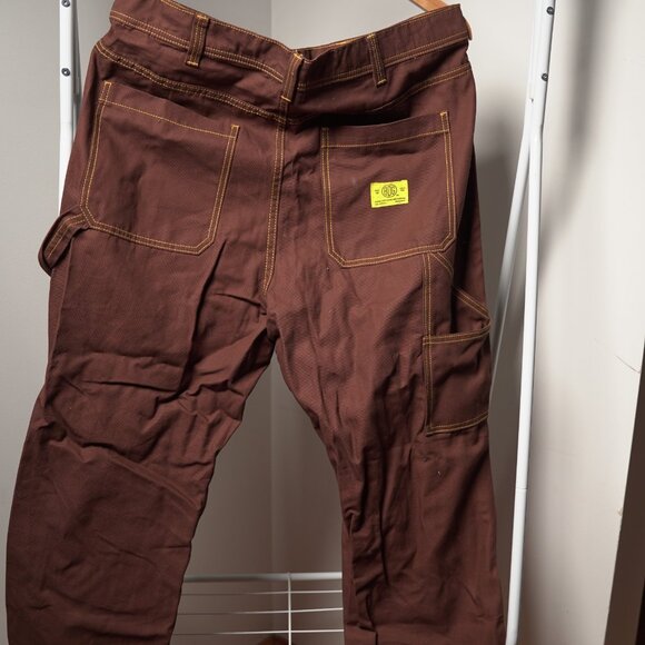 BDG Brown Canvas Pants - Picture 3 of 4